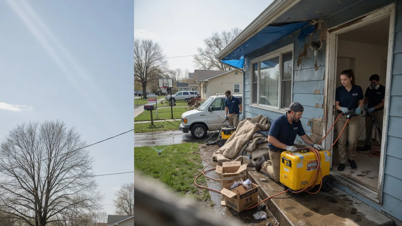 Basement Flood Cleanup in Mercer, PA near me